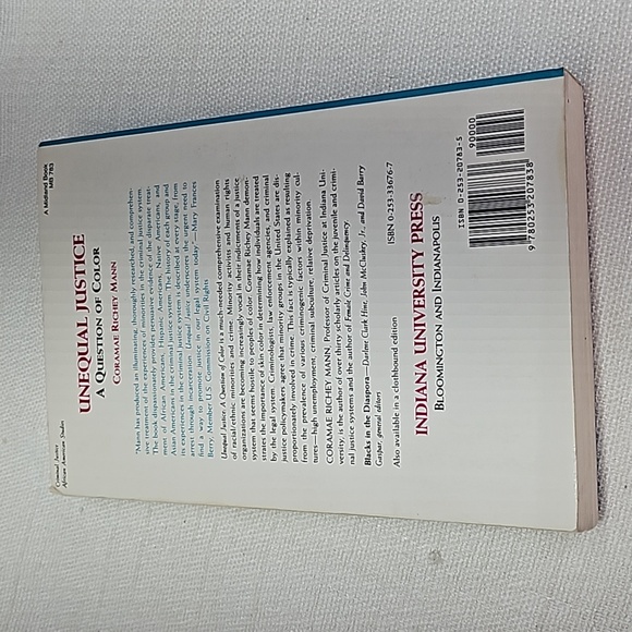 3/$20 Unequal Justice: A Question of Color (Blacks in the Diaspora) - Picture 2 of 9
